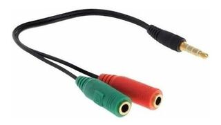 Cable Adaptador Cable Divisor Audio De 3,5 Mm De Auriculares,hi-res