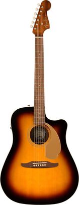 Fender Guitarra Electroacústica Redondo Player,hi-res