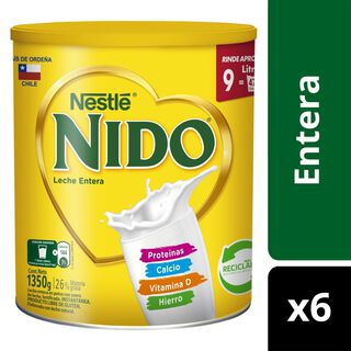 Leche en Polvo NIDO® Entera Tarro 1350g Pack X6 ,hi-res