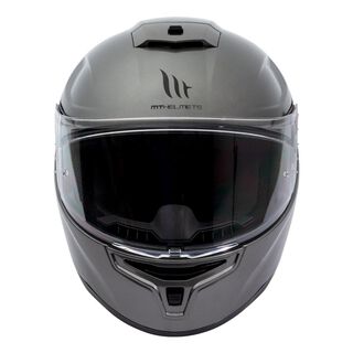 Casco De Moto Mt Helmets Hummer Solid Titanium + Regalo,hi-res