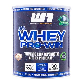 Proteína Whey pro win 1kg - 30sv -Cappuccino  Winkler Nutrition,hi-res