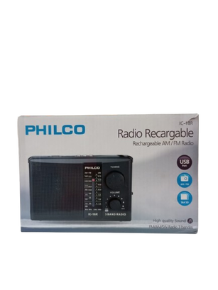 RADIO RECARGABLE PHILCO Q.N BUSINESS GROUP ,hi-res