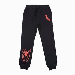 Pantalon de Buzo Niño Spiderman Negro Marvel I,hi-res
