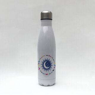 Botella térmica, con imagen de El sol y la luna,hi-res