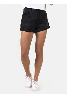 Short Jeans 5B636 Mujer Negro Maui And Sons,hi-res