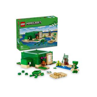 Lego Minecraft La Casa Tortuga De La Playa 21254- Crazygames,hi-res