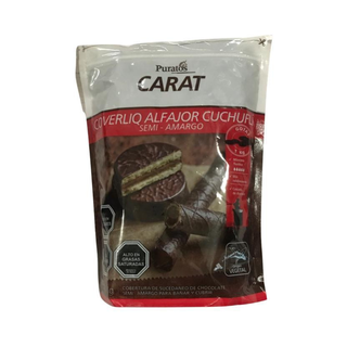 Cobertura Chocolate Coverliq Alfajor Cuchuflí Puratos 1 Kg,hi-res