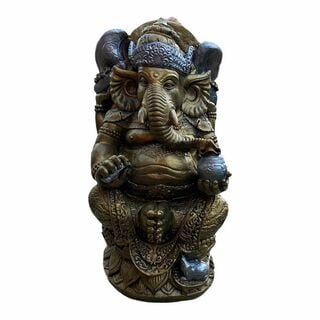 Figura Ganesha Gold/Silver 60 cm,hi-res