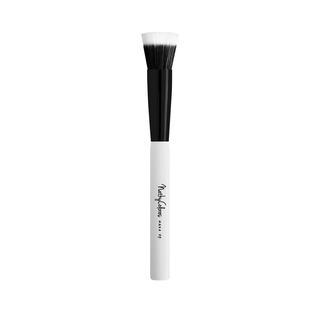 NathyColores - Brocha de Maquillaje Profesional - Blanca,hi-res
