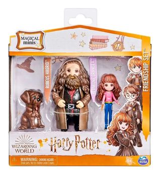 Pack 2 Figuras Harry Potter - Hermione Y Hagrid ,hi-res