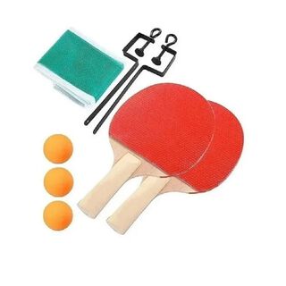 Paletas ping pong con 3 pelotas y malla,hi-res