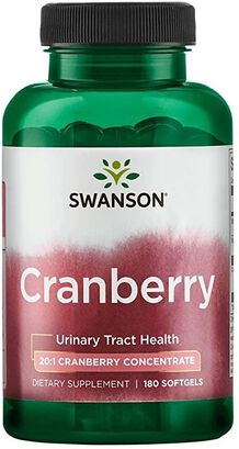 Cranberry 180 softgel Swanson,hi-res