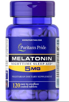 Melatonina 5mg 120 tabletas liberación prolongada,hi-res