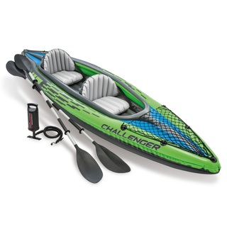 Kayak Inflable Challenger K2 Set Cap. 2 Personas,hi-res