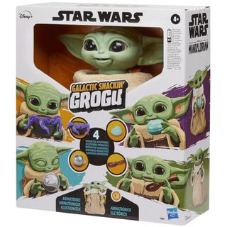 Juguete Figura De Accion Baby Yoda Interactivo Star Wars Hasbro,hi-res