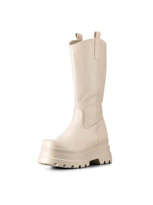 Bota Beige Casual Mujer Weide CZY580,hi-res