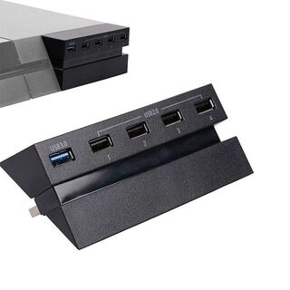 Adaptador HUB Dobe 5 Puertos USB para PS4, 4x USB 2.0 – 1x USB 3.0,hi-res
