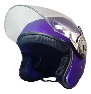 Casco Jet Abierto Helmets Moto Casco De Moto azul,hi-res
