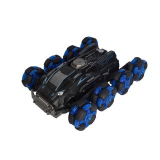 Auto RC control remoto gestual 8 ruedas transformable Azul,hi-res