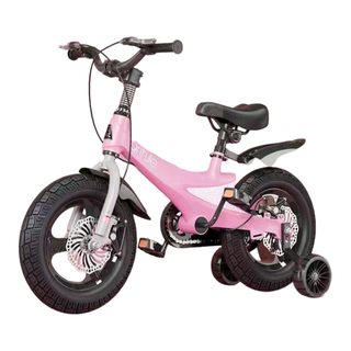 Bicicleta Infantil 2-5 Años Niña Aro 12 Lubabycas Rosada,hi-res