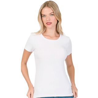 Camiseta Cotton Rib Manga Corta,hi-res