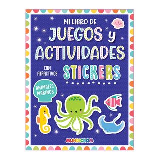 STICKER JUEGOS Y ACTIVIDADES ANIMALES MARINOS,hi-res