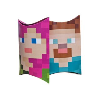 Cajas Sorpresa para Dulces Minecraft 6u,hi-res
