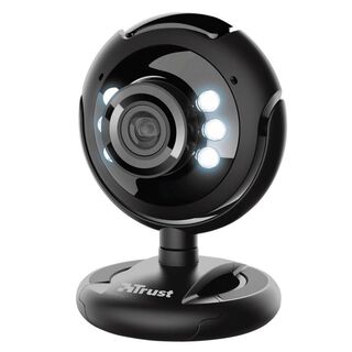 Cámara Webcam con luz y microfono integrado Trust ,hi-res