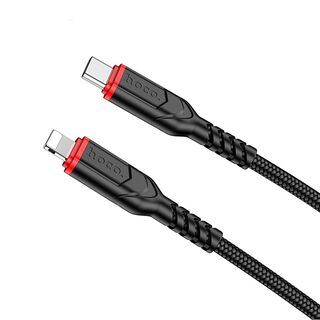 Cable Hoco X59 Victory PD a Lightning 1M Negro,hi-res