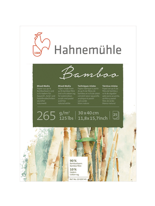 Block Técnica Mixta Hahnemuhle Bamboo 265gr 30x40cm 25Hojas,hi-res