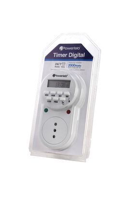 Timer Temporizador Digital Semanal 24/7 Powerlab - 9235,hi-res
