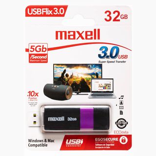 Pendrive 32GB Maxell USBFlix 3.0,hi-res