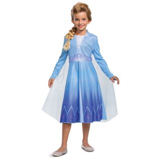 Disfraz Frozen Básico Elsa Intek - Talla M (7-9),hi-res