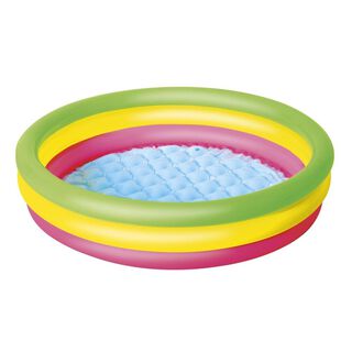 Piscina Inflable 3 anillos Multicolor 102 x 25 cm - 51104 - Bestway,hi-res