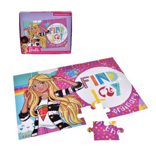 Puzzle 24, 48 Y 60 Piezas Barbie / Hotwheels Mattel - Barbie,hi-res