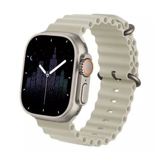 Reloj Smartwatch Z70 Ultra Elegante Diseño 2.0 Asistente Voz Gris,hi-res