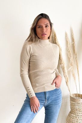 Sweater básico colores cuello medio Pili,hi-res