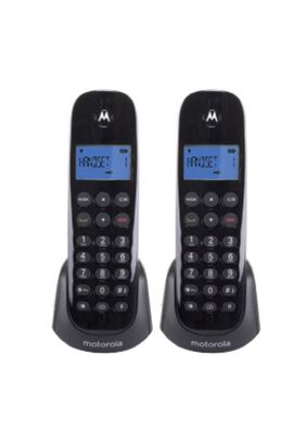 Teléfono Digital Motorola Dual Inalámbrico M700-2 Alarma,hi-res