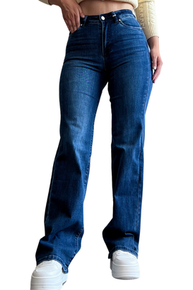 Jeans azul recto calidad premium,hi-res