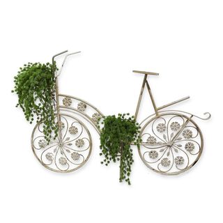 Bicicleta decorativa hierro tamaño real 143x52x106 cm,hi-res