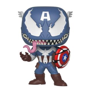 Funko Pop Marvel Venom Capitan America Venomizado  364,hi-res