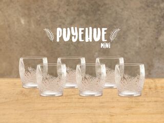 Puyehue Mini Juego de 6 Vasos,hi-res