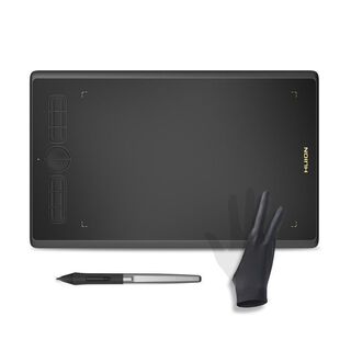Tableta Gráfica Huion H610X Pen Tablet + Guante,hi-res