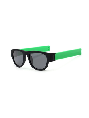 Gafas de Sol Plegables - Verde/Marco Negro,hi-res