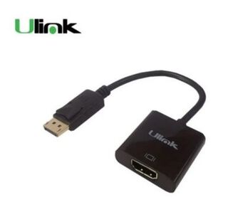 Conversor Adaptador Ulink de Video Display Port Macho a HDMI Hembra,hi-res
