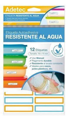 36 Etiquetas Autoadhesivas  Resistente Al Agua ,hi-res
