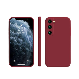 Carcasa Silicón Para Samsung Galaxy S21fe rojo camalia,hi-res