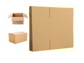Pack 5 cajas de cartón corrugado 50x40x30 cm - Tatou pack,hi-res