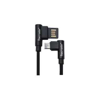 Cable USB a Micro Usb Reversible 90º Reforzado ,hi-res