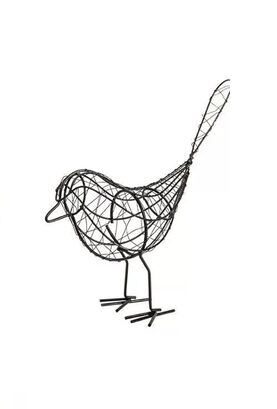 Figura De Pájaro De Hierro Para Decoración Adorno Hogar,hi-res